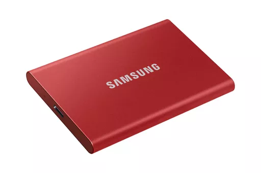 Samsung Portable SSD T7 500 GB Red