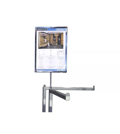 A4 Portrait Cardholder for Merchandising Rails