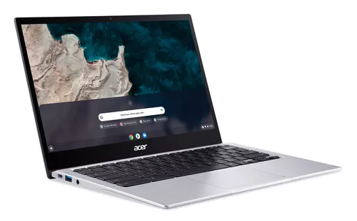 Acer CP513-1HL-S00A Qualcomm Kryo 468 Chromebook 33.8 cm (13.3") Touchscreen Full HD 8 GB LPDDR4x-SDRAM 128 GB Flash Wi-Fi 5 (802.11ac) ChromeOS Silver
