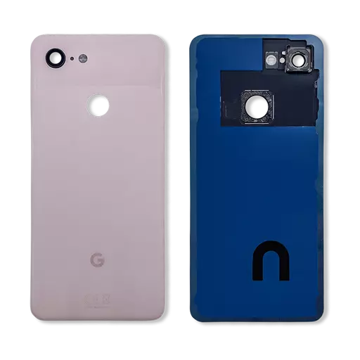 Back Glass w/ Camera Lens (Purple-ish) (CERTIFIED) - For Google Pixel 3