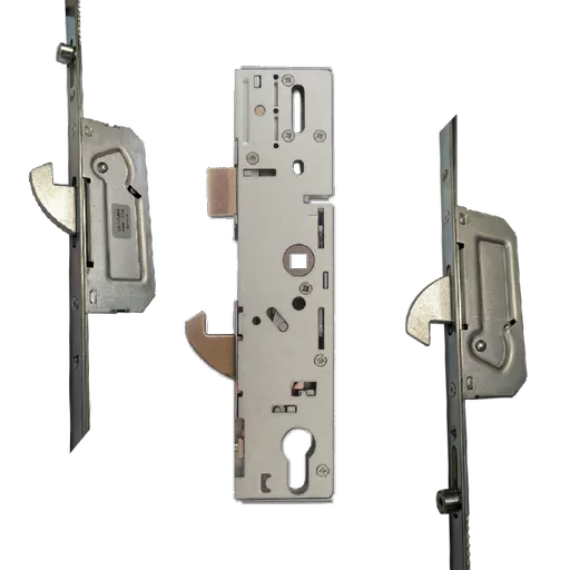 ERA 6635 Lever Operated Latch & Hook Split Spindle 16mm - 2 Hook & 2 Roller