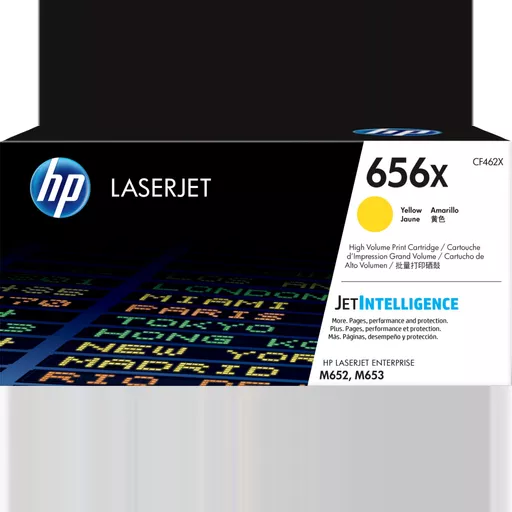 HP CF462X/656X Toner cartridge yellow, 22K pages ISO/IEC 19752 for HP LaserJet M 652