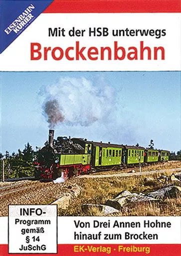 Mit der HSB unterwegs: Brockenbahn DVD (8625)