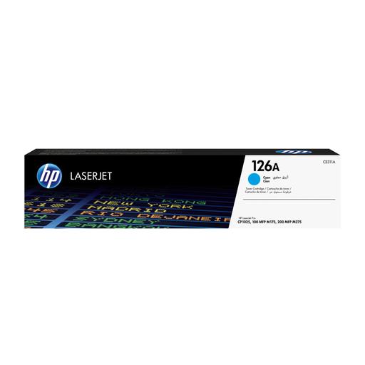 HP CE311A/126A Toner cyan, 1K pages ISO/IEC 19798 for HP LJ Pro CP 1025