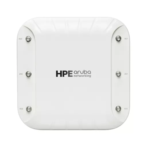 HPE Aruba Networking AP-518 (ILF1) Dual Radio 4x4/2x2 Wi-Fi 6 6xRPSMA Connectors Hardened TAA AP