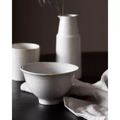 Bowl, Pion, Grey/White