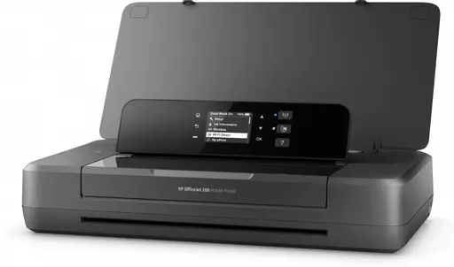 HP Officejet 200 Mobile Printer, Color, Printer for Small office, Print, Front-facing USB printing