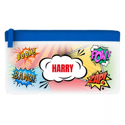Superhero Personalised Pencil Case