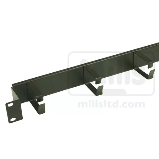 Fusion 1U 4 Loop Recessed Management Bar