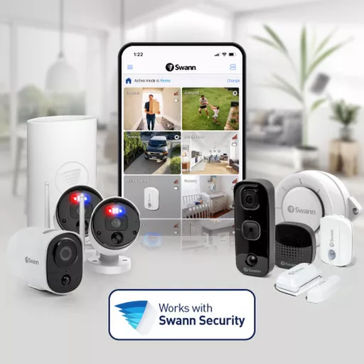 Swann SWNVK-800KH2-EU video surveillance kit Wireless 4 channels