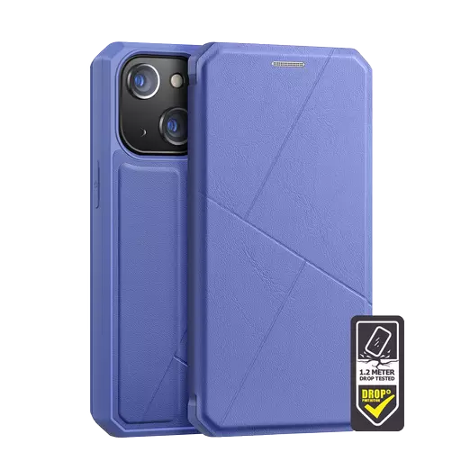 Dux Ducis - Skin X Wallet for iPhone 13 Mini - Blue