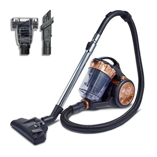 Tower RXP10PET Multi-Cyclonic Cylinder Vacuum Cleaner Rose Gold Black