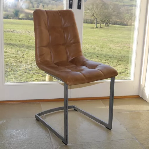 Titan Leather Dining Chair