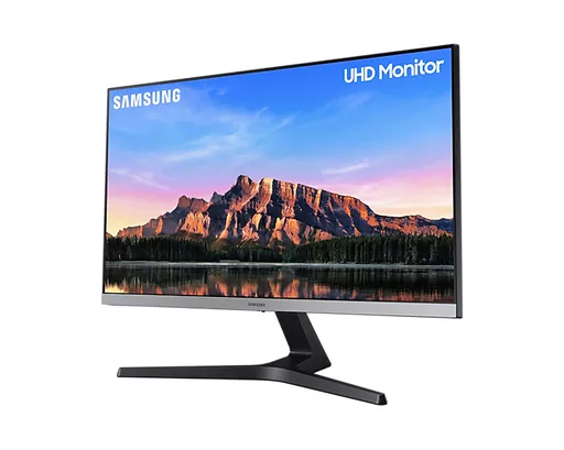 Samsung U28R550UQR 71.1 cm (28") 3840 x 2160 pixels 4K Ultra HD LED Blue, Grey