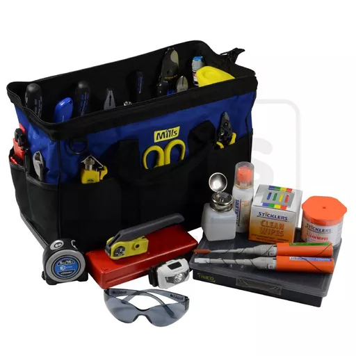 Fibre Splicer's Kit No.2 in Mills Wide Mouth Tool Bag
