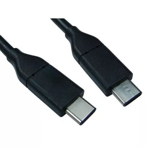 Cables Direct USB3C-901-2M USB cable USB 3.2 Gen 1 (3.1 Gen 1) USB C Black