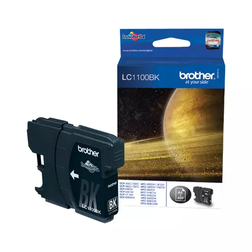 Brother LC-1100BK Ink cartridge black, 450 pages ISO/IEC 24711 9,5ml for Brother DCP 185 C/MFC 6490 C