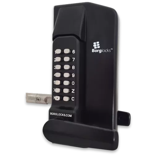 BORG LOCKS BL3400 ECP Lever Operated Marine Grade Metal Gate Single Digital Lock