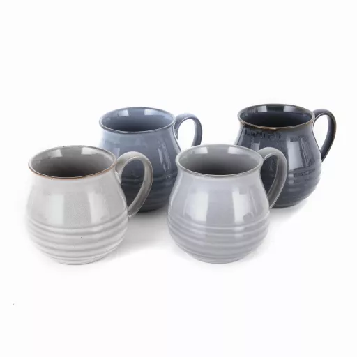 Abyss Round Mug, Set of 4