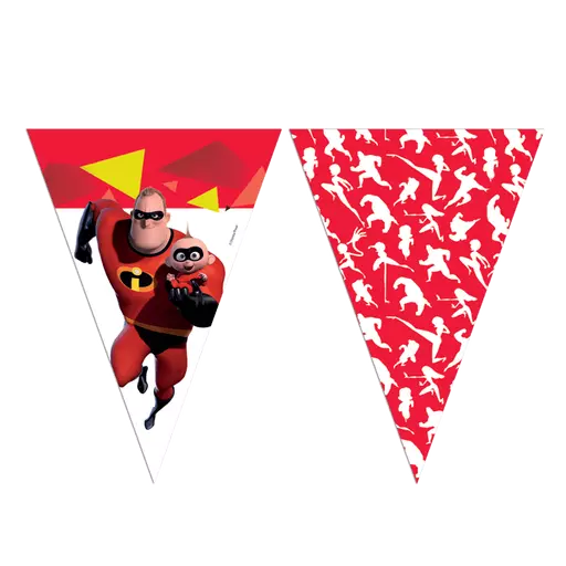 The Incredibles 2 Flag Banner