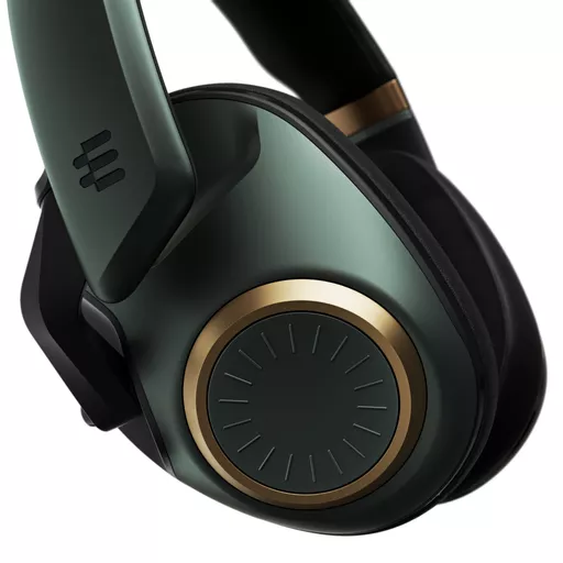 EPOS H6PRO Closed Headset Wired Head-band Gaming Black, Gold, Green