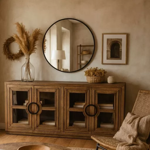 Reclaimed Barbican Oak 4 Door Sideboard