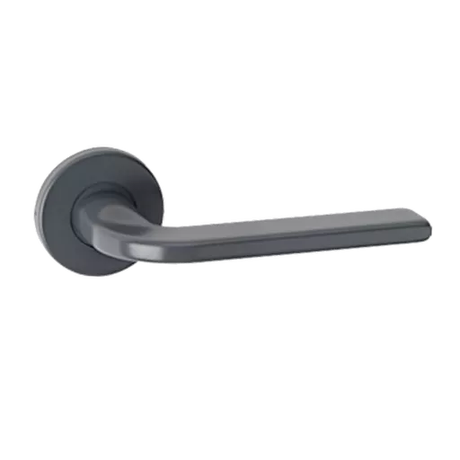 ASEC URBAN Utah Lever on Round Rose Door Furniture
