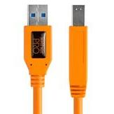 Tether Tools TetherPro USB 3.0 to Male B Cable Black or Orange Swatch