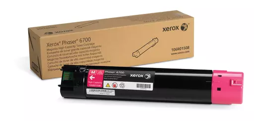 Xerox 106R01508 Toner magenta high-capacity, 12K pages/5% for Xerox Phaser 6700