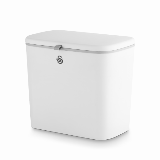 Swan White 7L Compost Bin