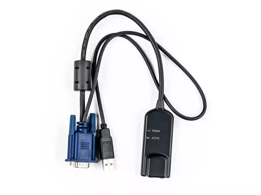 Vertiv Avocent MPUIQ-VMCHS cable interface/gender adapter VGA (D-Sub) USB 2.0 Black, Blue