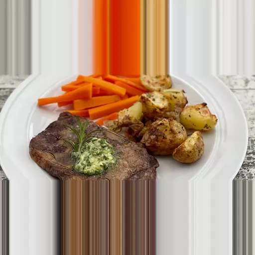 22. Rib Eye Steak with Crushed Rosemary Potatoes(Beef) T17088.jpg