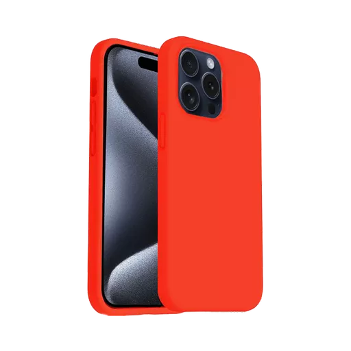 Silicone for iPhone 15 Pro - Red