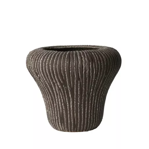 Vase, Juni, Grey - Small