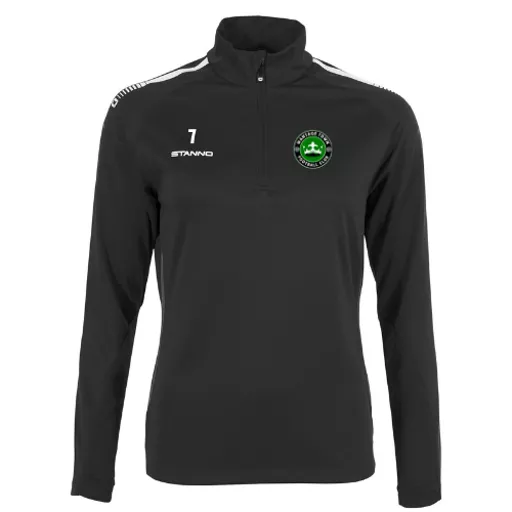 WantageTownFC_LadiesFirstQuarterZip_Number_Black_Front.png