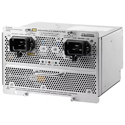 HPE Aruba Networking Aruba 5400R 2750W PoE+ zl2 network switch component Power supply