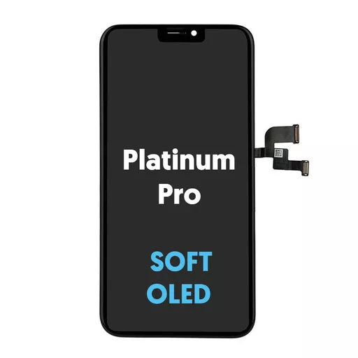 Platinum Pro Replacement LCD Assembly for iPhone XS (Soft OLED)