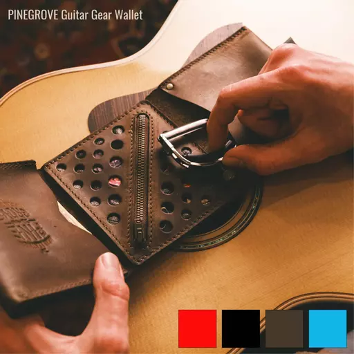 Leather Guitar Gear Wallet