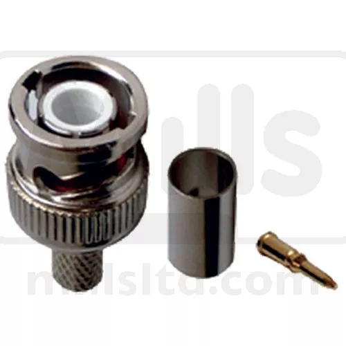 BNC Crimp Plug Turned RG59