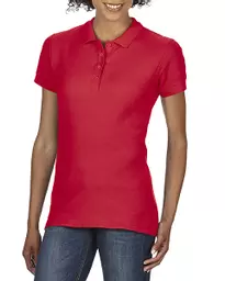 Softstyle® Ladies' Double Pique Polo