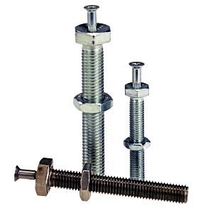K0429 Spindle For Swivel Feet In Steel Or Stainless Steel Size M8-M16