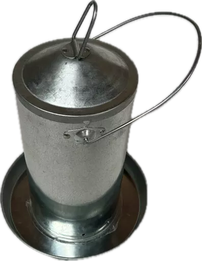 4 litre galvanised bung drinker 3