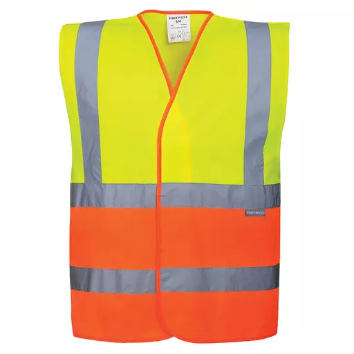 Hi-Vis Band and Brace Contrast Vest