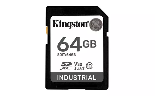 Kingston Technology 64G SDXC Industrial pSLC