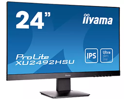 iiyama ProLite XU2492HSU 60.5 cm (23.8") 1920 x 1080 pixels Full HD LED Black