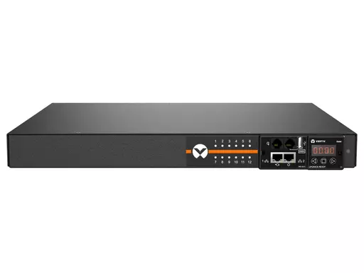 Vertiv Geist RPDU, SWITCHED UNIT LEVEL MONITORING EC power distribution unit (PDU) 12 AC outlet(s) 1U Black