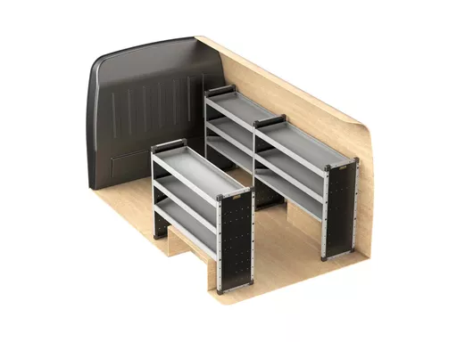 Full Trade Van Racking Kit Fiat Talento 2016 on LWB Low Roof