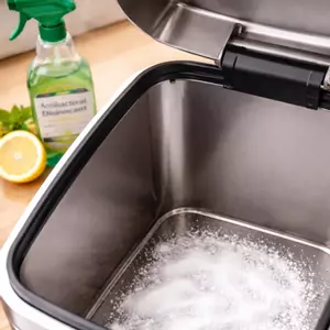 Clean modern kitchen interior