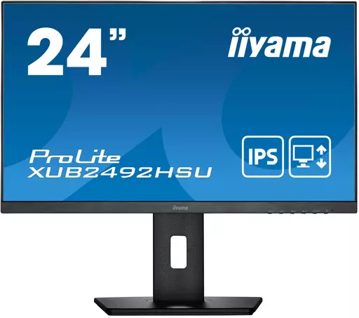 iiyama ProLite XUB2492HSU-B5 LED display 60.5 cm (23.8") 1920 x 1080 pixels Full HD Black