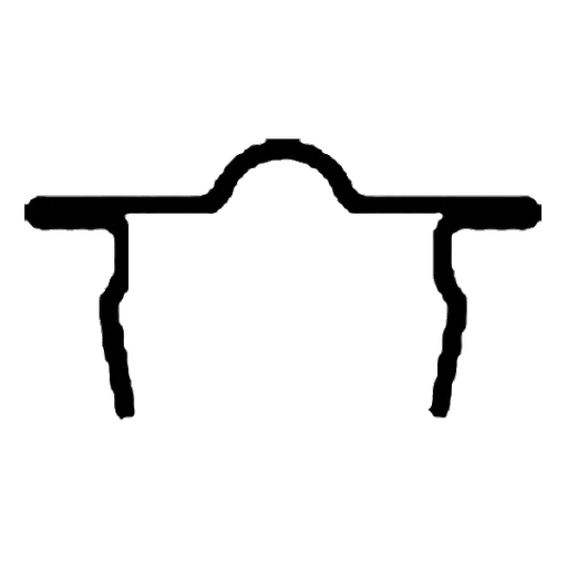 ASEC 21mm Snap In Patio Track